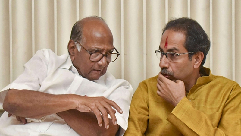 sharad pawar uddhav thackeray